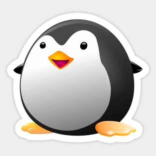 Cute baby penguin Sticker